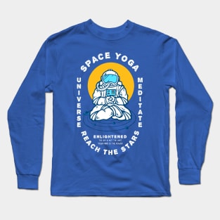 Space Yoga Long Sleeve T-Shirt
